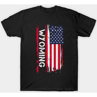 State Of Wyoming Apparel And Design - T-shirt pour hommes Wyoming