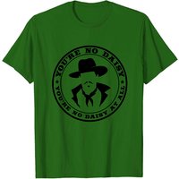 T-shirt You're No Daisy At All Noir - Tombstone
