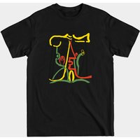 T-shirt pour hommes Pablo Picasso en noir — T-shirts pour hommes