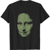 T-shirt Mona Lisa en Halftone pour hommes