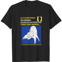 Tachikoma Manual - Major Kusasgni Men's T-Shirt — Mens T Shirts