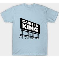 T-shirt pour hommes Cash Is King en noir — T-shirts pour hommes