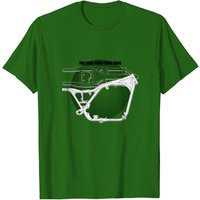 T-shirt FXR Frame Blueprint Moto pour hommes — T-shirts pour hommes
