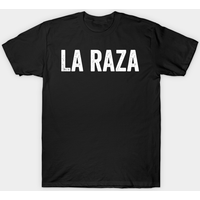 La Raza Vatos T-Shirt for Men - Black