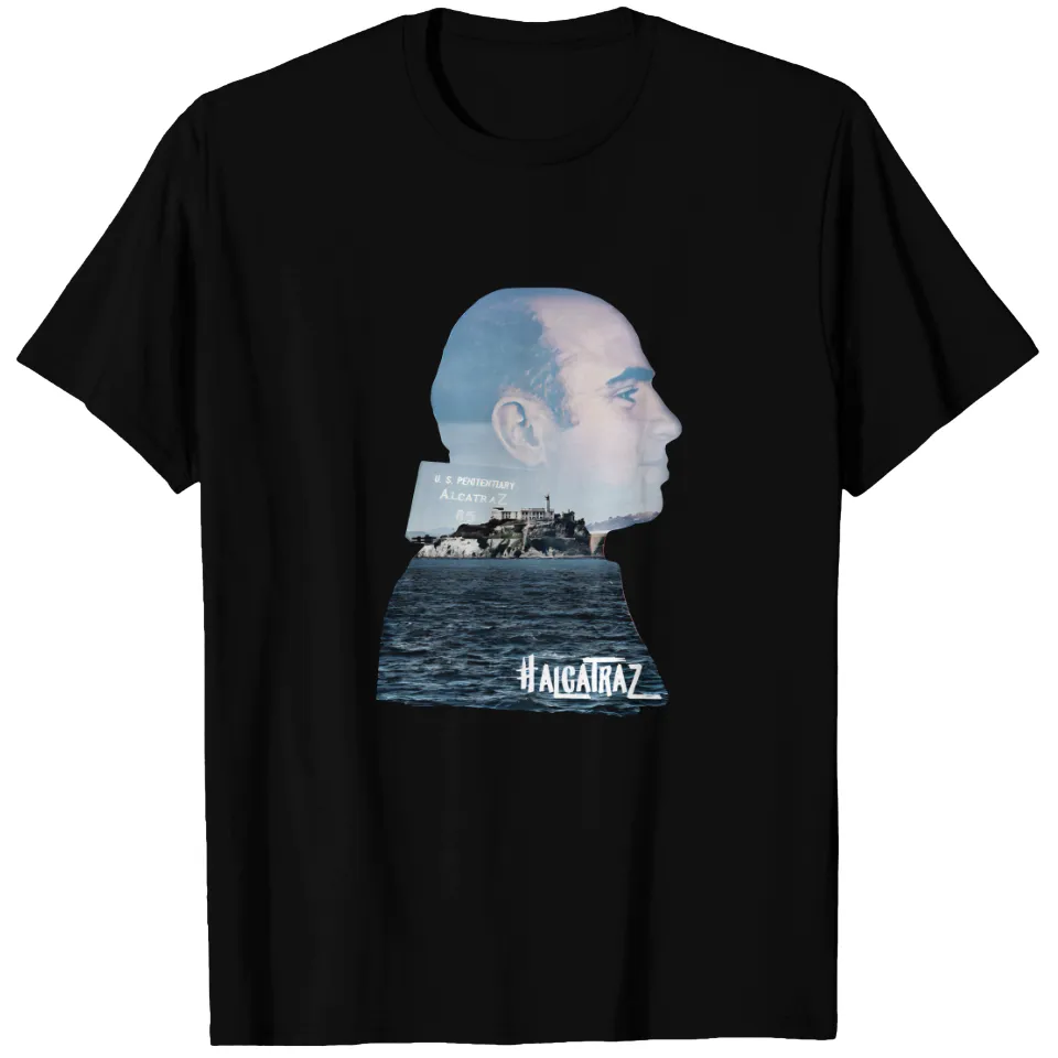 T-shirt pour hommes Al Capone Photo Alcatraz — T-shirts pour hommes