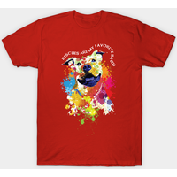 T-shirt pour hommes Rescues Are My Favorite Breed Pitbull