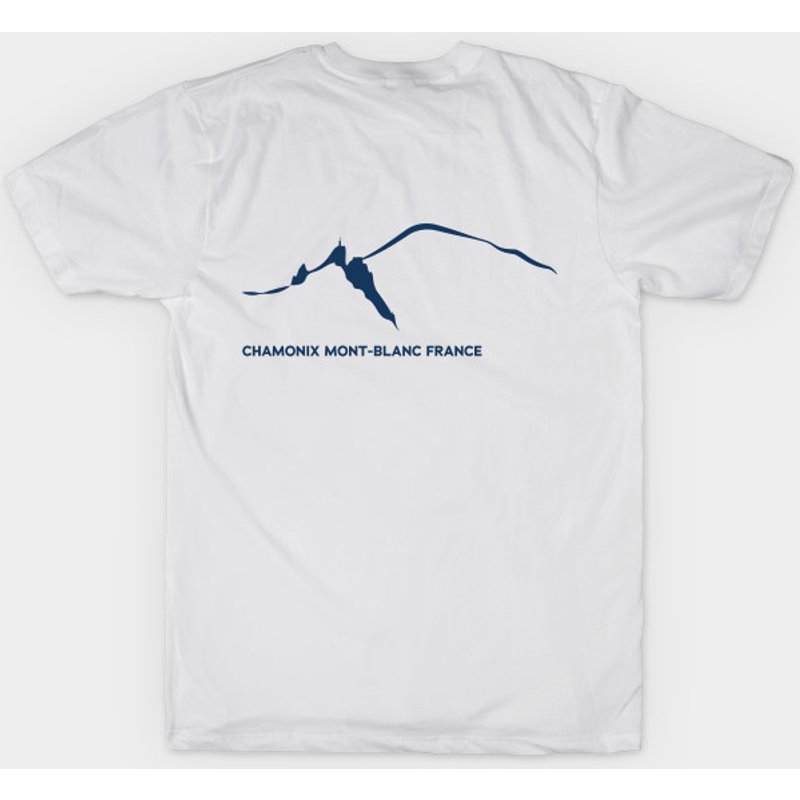 Chamonix Mont Blanc Aiguille Du Midi Men's T-Shirt — Mens T Shirts