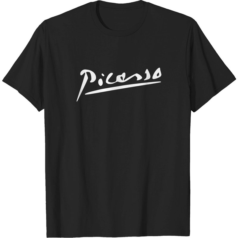 Picasso Men's Black T-Shirt