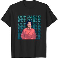 T-shirt noir pour hommes Boy Pablo — T-shirts pour hommes