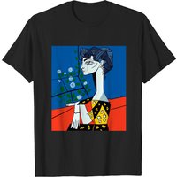 Pablo Picasso Jacgueline - T-shirt noir pour homme