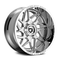 Roues Gear Off Road 761C Ratio Chrome - 20x12 - 8x165.1 -44 Offset