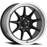 Konig 105MB Countergram Machined Black Wheels - 18x11 - 5x114.3 — Wheels & Rims