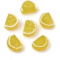 Handmade Lampwork Beads in Orange and Yellow — Jewelry Beads