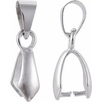Bails en laiton, Ice Pick, platine, 14x7mm, trou 4x6mm — Accessoires pour bijoux
