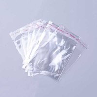OPP Clear Cellophane Bags, Rectangle, 10x7cm