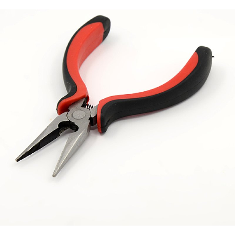 Pinces à Bijoux #50 Acier Coupe-Fil Pince à Nez Chaîné Noire — Outils de création de bijoux
