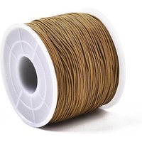 Cordes en polyester, camel, 0.5-0.6mm, 131.23-142.16 verges/rouleau — Chaînes, fils et cordons