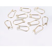 Boucles d'oreilles créoles en acier inoxydable 304 avec plaquage en or 18K