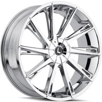 Roues Kraze KR144 Swagg Chrome - 26x10 - Motif de boulon 5x115