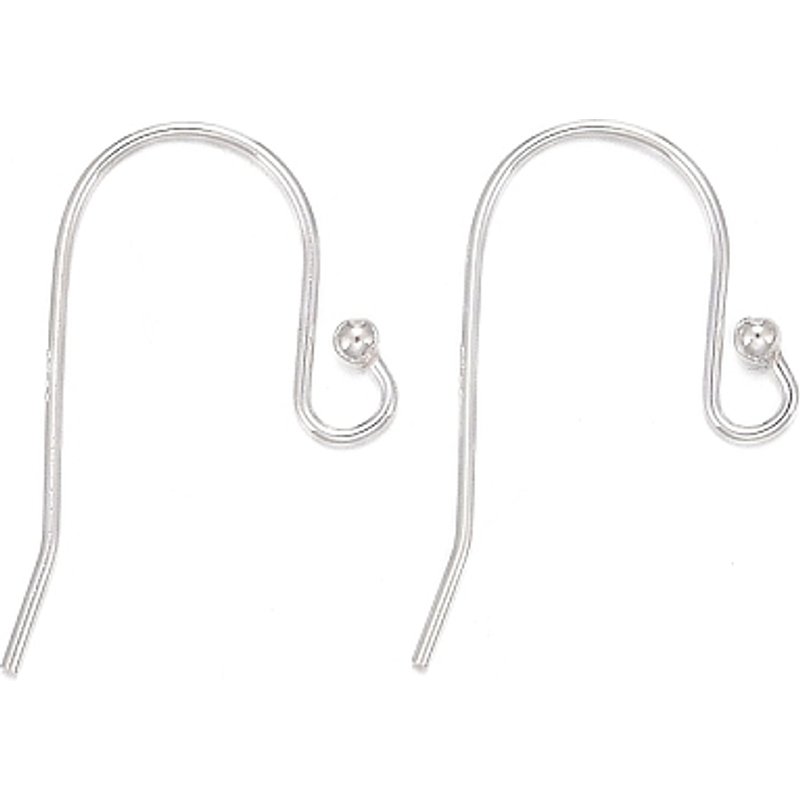 Crochets de Boucles d'Oreilles en Argent Sterling 925 avec Tampon 925 — Accessoires pour bijoux