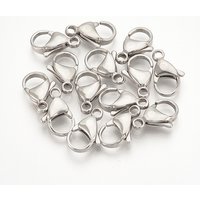 Attaches de homard en acier inoxydable 304, résistant à l'oxydation — Accessoires pour bijoux