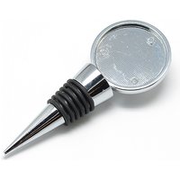 Bouchons de Vin en Alliage de Zinc, Réglages Cabochon Ronds — Accessoires pour bijoux
