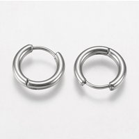 Trouvailles de boucles d'oreilles huggie en acier inoxydable 304 — Boucles d'oreilles créoles