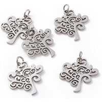 Pendentif Arbre de Vie en Acier Inoxydable 304, Résistant à l'Oxydation — Breloques et pendentifs