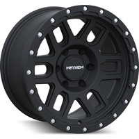 Roues Mayhem 8304 Delta Noir Mat - 20x9 - Motif de boulons 6x135
