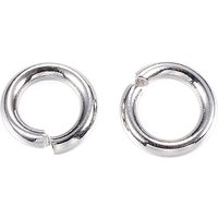 Anneaux ouverts en acier inoxydable 304, résistant à l'oxydation, 6x1.2mm — Accessoires pour bijoux