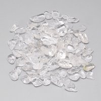 Perles de Quartz Naturel, Chips de Cristal de Roche Non Perforées 8-20x5-10x1-7mm