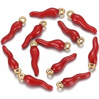 Ion Plating 304 Stainless Steel Horn of Plenty Pendant