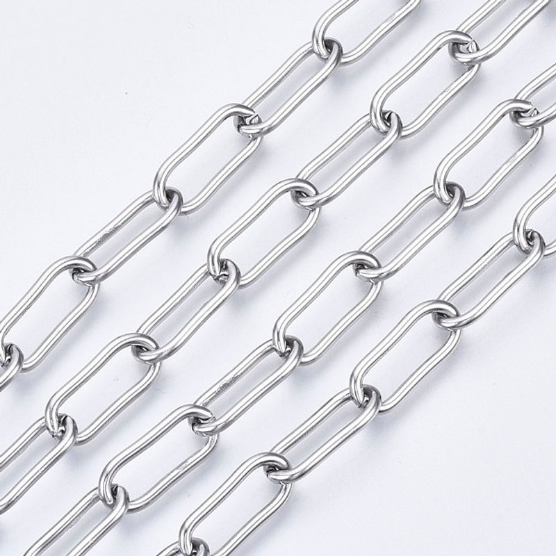 Chaînes en acier inoxydable 304 - Chaînes ovales non soudées — Chaînes, fils et cordons