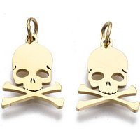Breloques en Acier Inoxydable 304 avec Anneaux de Saut pour Halloween — Breloques et pendentifs