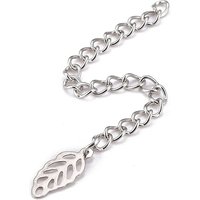 304 Stainless Steel Chain Extender with Charms