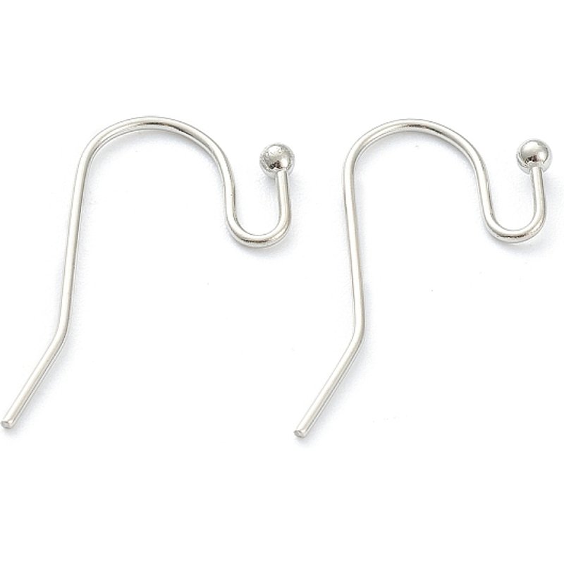 Crochets de Boucles d'Oreilles en Acier Inoxydable Chirurgical 316 Non-Tarnissant 22 Gauge — Accessoires pour bijoux