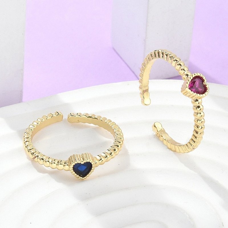 Bagues à Manchette en Zircon Cubique Micro Pave en Laiton — Bijoux fantaisie
