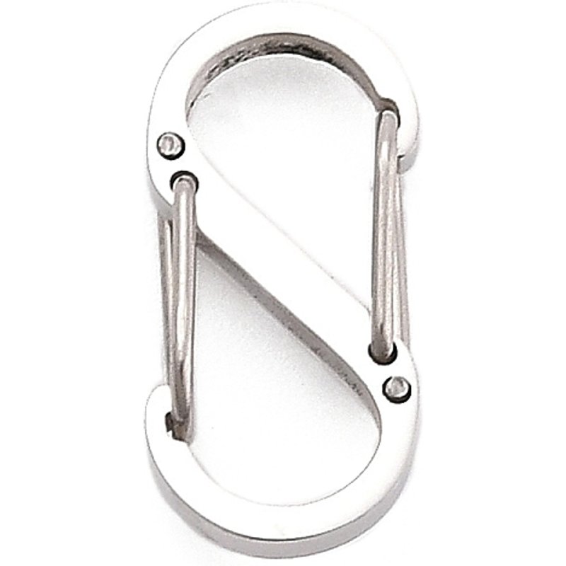 Clips à clé à pression en acier inoxydable 304 - 15x7x4mm — Accessoires pour bijoux