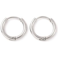 Non-Tarnish 304 Stainless Steel Huggie Hoop Earrings for Women