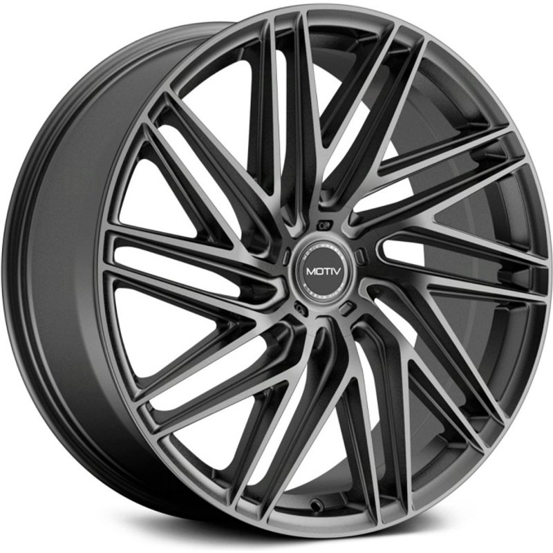 Motiv 429G Align Gunmetal Wheels - 17x7.5 - 5x114.3 - 40 Offset — Wheels & Rims