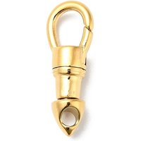 304 Stainless Steel Swivel Clasps, Golden Finish, 23.5x9x6mm