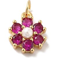 Charm en Pave Cubique de Zirconia Micro de Rack Plating — Breloques et pendentifs