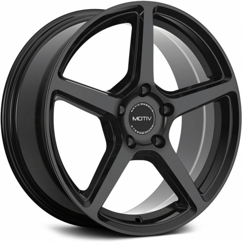 Roues Motiv 433B Blade Noir Brillant 16x7.5 5x114.3