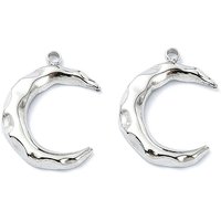 Pendentif en Acier Inoxydable 304 Non-Tarnish en Forme de Lune — Breloques et pendentifs