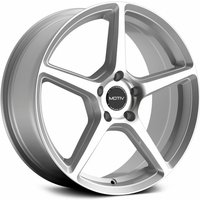 Motiv 433MS Blade Machined Silver Wheels - 16x7.5 - 5x114.3 — Wheels & Rims