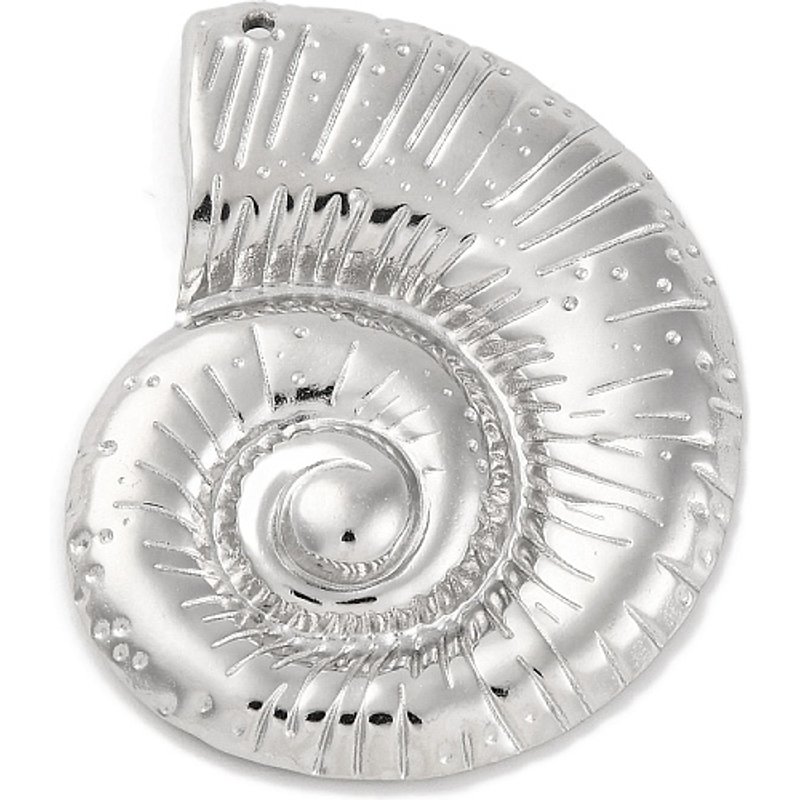 Pendentif en Acier Inoxydable 304 en Forme de Conque — Breloques et pendentifs