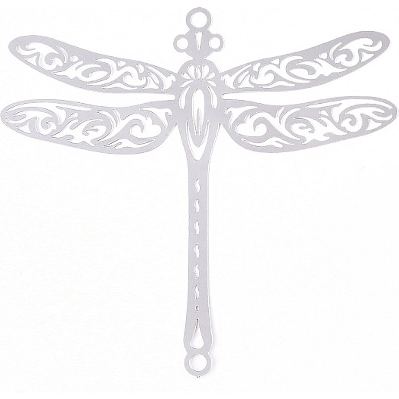 Charms de connexion en acier inoxydable 201, libellule — Accessoires pour bijoux