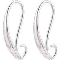 Crochets de Boucles d'Oreilles en Acier Inoxydable 304, 18.5x3mm, Trou 3mm, Piquet 0.8mm — Accessoires pour bijoux