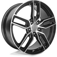 Roues Performance Replicas PR160 Noir Brillant 20x10 5x120.65 — Roues et jantes