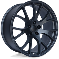 Roues Performance Replicas PR161 Noir Mat - 22x9.5 - 5x127 — Roues et jantes